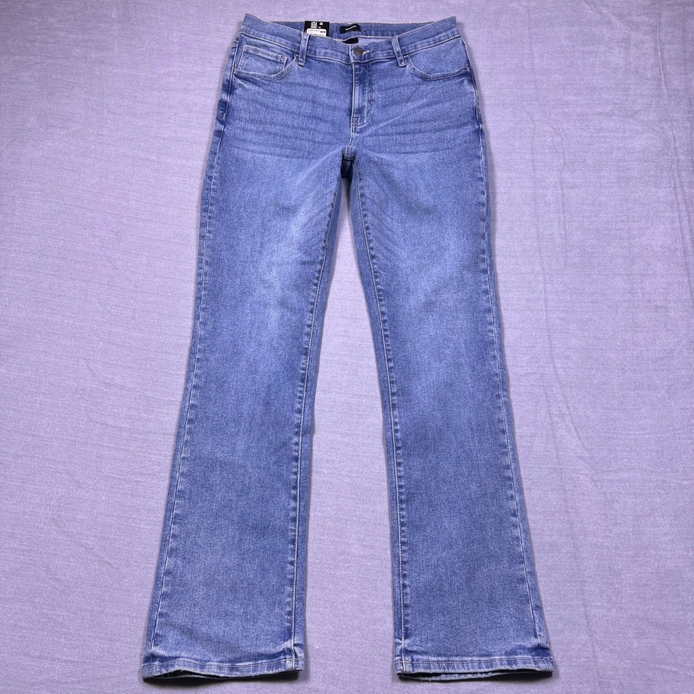 NWT EXPRESS Womens Jeans Bootcut‎ Light Wash Size 12 MSRP 98
